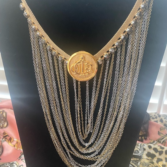 Vintage Christian Dior clip on earrings / authentic marked - Picture 4 of 4